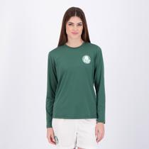 Camisa Palmeiras Brave II UV Manga Longa Feminina Verde Camisa Palmeiras Brave II UV Manga Longa Feminina Verde