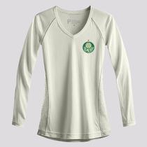 Camisa Palmeiras Contest Manga Longa Feminina Off White