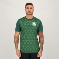 Camisa Palmeiras Effect Squares Verde Escuro - Spr