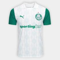 Camisa Palmeiras II 2025 Torcedor Masculina Branco Camisa Palmeiras II 2025 Torcedor Masculina Branco