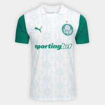 Camisa Palmeiras II 25 I 26 Torcedor Masculina Branca