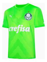 Camisa Palmeiras Oficial Goleiro Ii Verde Away 23/24