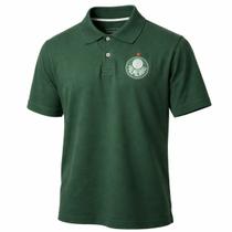Camisa Palmeiras Polo Piquet Bordado Alviverde - Masculino Tamanho:PCor:Verde Camisa Palmeiras Polo Piquet Bordado Alviverde - Masculino Tamanho:PCor:Verde