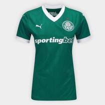 Camisa Palmeiras Puma Torcedor I 25/26 s/n Feminina Camisa Palmeiras Puma Torcedor I 25/26 s/n Feminina