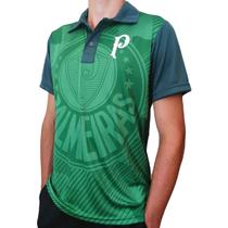 Camisa Palmeiras Verde Polo Símbolo Effect Escura Oficial
