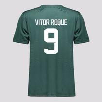 Camisa Palmeiras Vitor Roque 9 1914 II Juvenil Verde Camisa Palmeiras Vitor Roque 9 1914 II Juvenil Verde