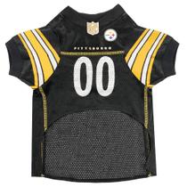 Camisa para Cachorro Pets First NFL Pittsburgh Steelers Grande
