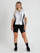 Camisa Para Ciclismo Feminina Branca Savancini Fun (1306) Camisa Para Ciclismo Feminina Branca Savancini Fun (1306)