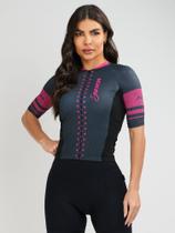 Camisa Para Ciclismo Feminina Evolution Pink Savancini (3306)