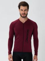 Camisa Para Ciclismo Masculina Bordô Manga Longa Savancini Fun (1140) Camisa Para Ciclismo Masculina Bordô Manga Longa Savancini Fun (1140)