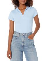 Camisa para Mujer IZOD Uniforme de Manga Corta Azul Claro Talla XS Camisa para Mujer IZOD Uniforme de Manga Corta Azul Claro Talla XS
