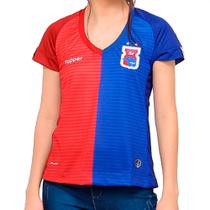Camisa Paraná I 2017 s/n Torcedor Topper Feminina - Vermelho e Azul 4139702-1446