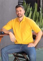 Camisa Pau a Pique Polo Mostarda