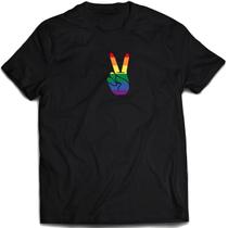 Camisa Paz LGBTQIA+ Camiseta love lgbt peace