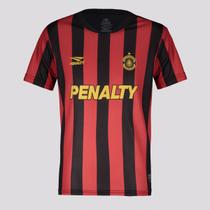 Camisa Penalty Titular Juvenil Preta e Vermelha Camisa Penalty Titular Juvenil Preta e Vermelha