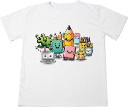 Camisa Personalizada Autismo Escola Adulto Infantil Plus Size Anti-pilling 100% Poliéster PromoçA