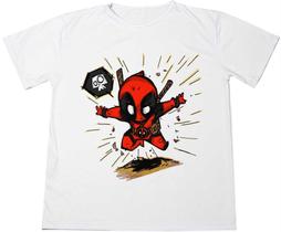 Camisa Personalizada GEEK Deed Poll Camiseta Estampada Ótimo Acabamento