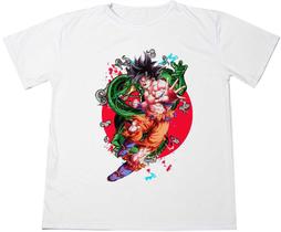 Camisa Personalizada GEEK Dragon Ball Camiseta Estampada Ótimo Acabamento