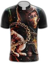 Camisa Personalizada HEROIS Mortal Kombat - 010 - ElBarto Personalizados