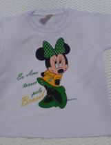 Camisa personalizada Minnie Brasil