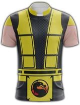 Camisa Personalizada Mortal Kombat Scorpion - 002