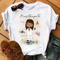 Camisa Personalizada Profissão Massoterapeuta