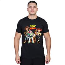 Camisa Personalizada Toy Story Desenho Filme Infantil Algodão Camisa Personalizada Toy Story Desenho Filme Infantil Algodão