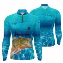 Camisa pesca proteção solar uv fator 50 em varias estampas Camiseta de pescaria camuflada e de peixe