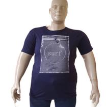 Camisa Plus Sise t shirt estampada 4053 100% algodão masculina