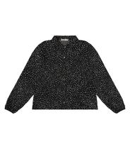 Camisa Plus Size Manga Longa Secret Glam Preto