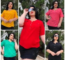 Camisa plus size