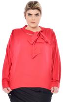 Camisa Plus Size Ribbon