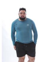 Camisa Plus Size Segunda Pele Camiseta Rash Guard Masculina