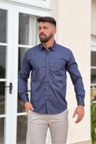Camisa Poggio Azul Marinho Tam 4 Camisa Poggio Azul Marinho Tam 4