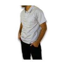 Camisa Polo 1 Bolso Cinza Camisa Polo 1 Bolso Cinza
