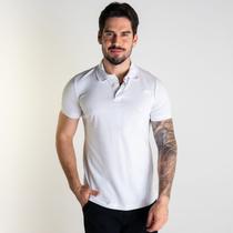 Camisa Polo Acostamento Básica Wolf Branca