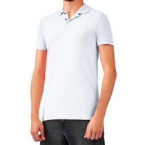 Camisa Polo Acostamento Classic Logo IN23 Branco Masculino