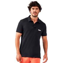 Camisa Polo Acostamento Malhao O23 Preto Masculino