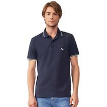 Camisa Polo Acostamento Muscle IN23 Marinho Masculino