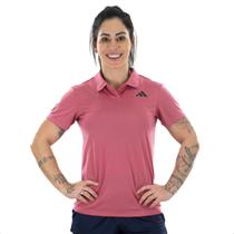 Camisa Polo Adidas Tênis Club Rosa - Feminina