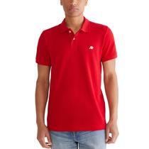 Camisa polo AEROPOSTALE Aero A87 Solid Pique Candy Red para homens Camisa polo AEROPOSTALE Aero A87 Solid Pique Candy Red para homens