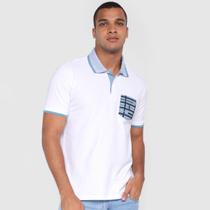 Camisa Polo Aleatory Estampa Bolso Masculino