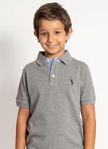 Camisa Polo Aleatory Infantil Lisa Mescla
