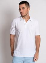 Camisa Polo Aleatory Piquet Light Branca
