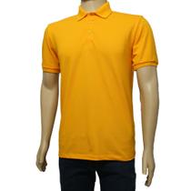 Camisa polo amarela Rocha store