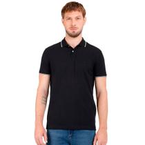 Camisa Polo Aramis 3 Listras IN24 Preto Masculino