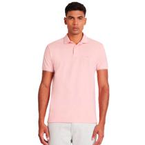 Camisa Polo Aramis 3 Listras VE24 Rosa Masculino