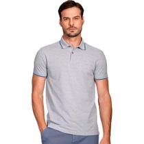 Camisa Polo Aramis 4 Frisos Ve25 Cinza e Marinho Masculino