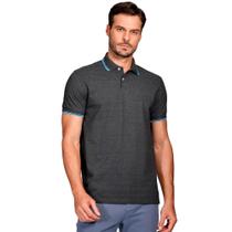 Camisa Polo Aramis 4 Frisos Ve25 Grafite Masculino