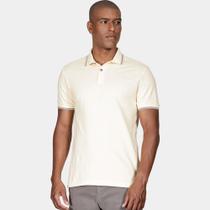 Camisa Polo Aramis Basic 4 Frisos Ou25 Amarelo Masculino